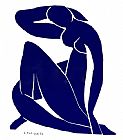 Blue Nude II by Henri Matisse